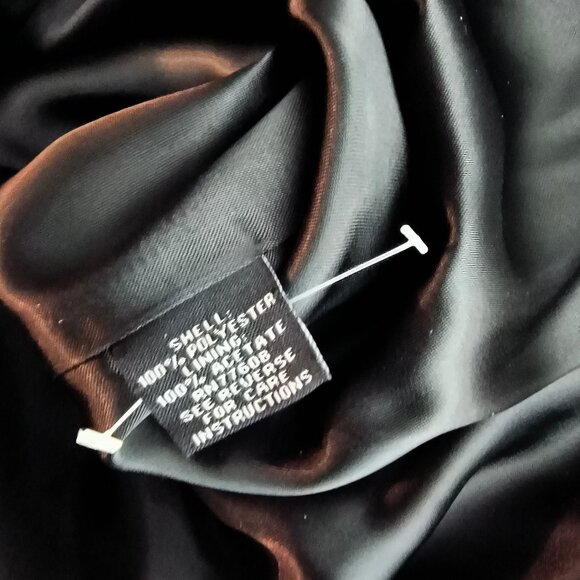 J. Peterman Gold Lamé Dress Vintage Style Retro Glam Party Holiday - Picture 4 of 6